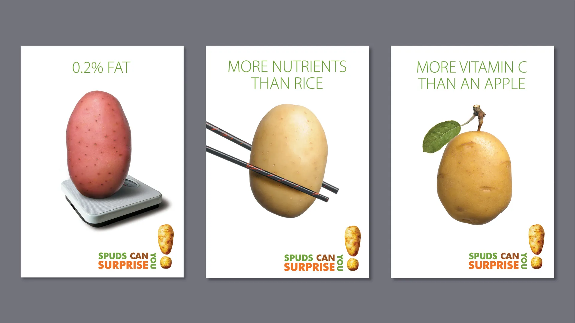 Non-branded Supermarket Poster Campaign for NZ Potatoes