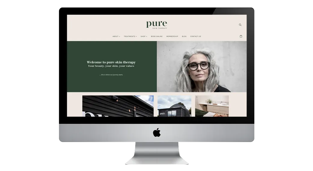 Shopify Website Relaunch for Pure Skin Therapy Wanaka