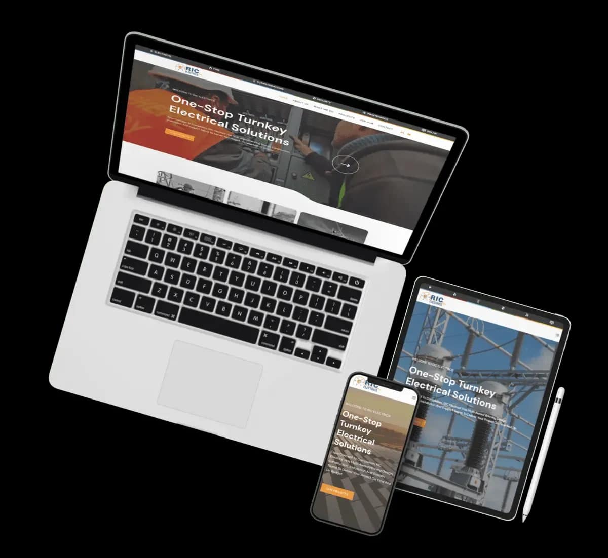 User-Centric Website Redesign for RIC Electrical Australia