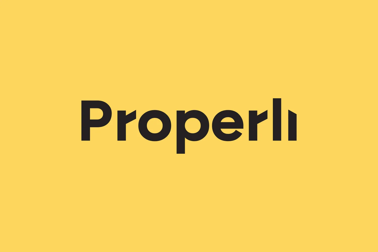 Comprehensive Visual Identity for Properli Property Services