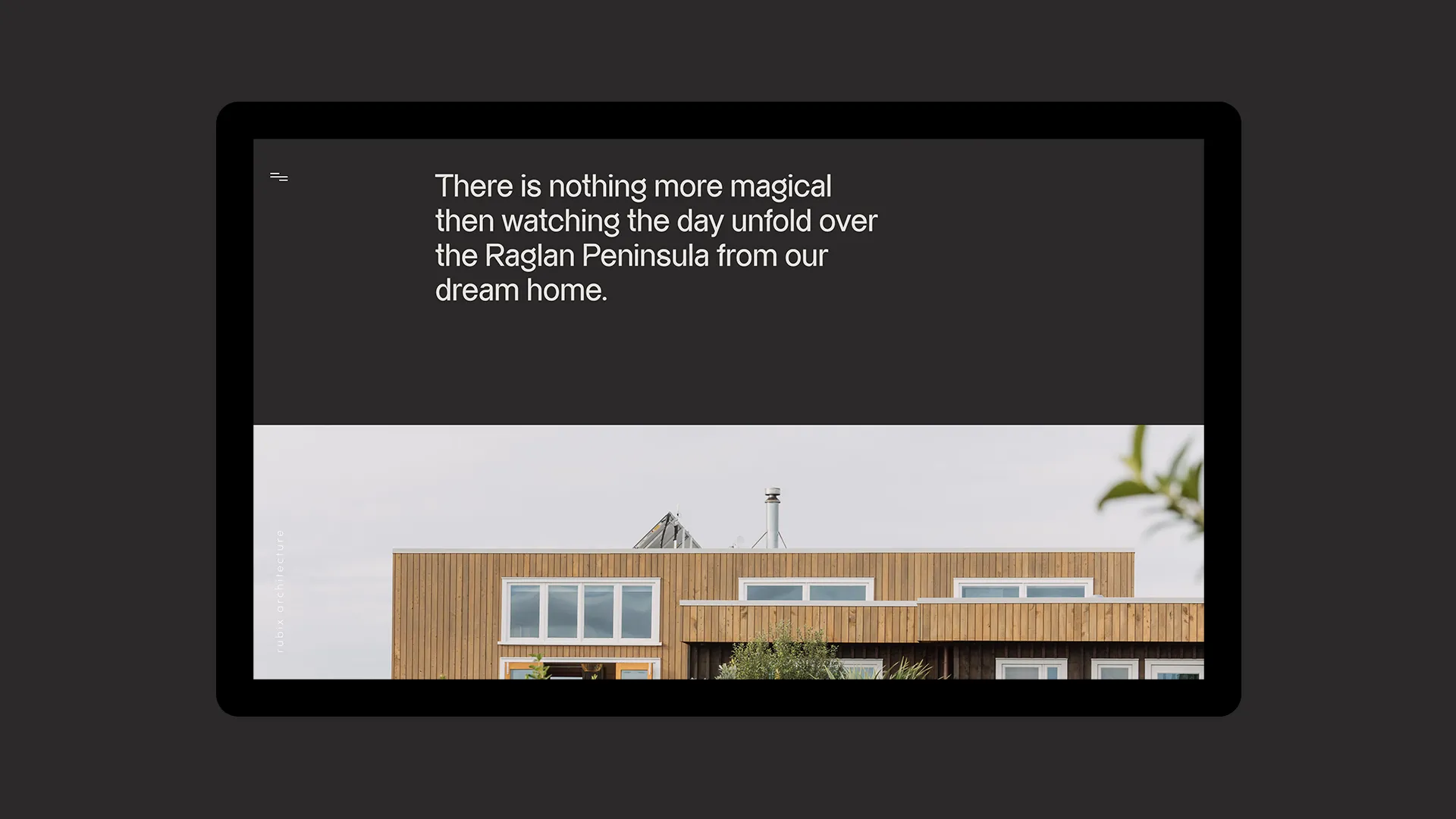 Webflow Website Design for Rubix Architecture