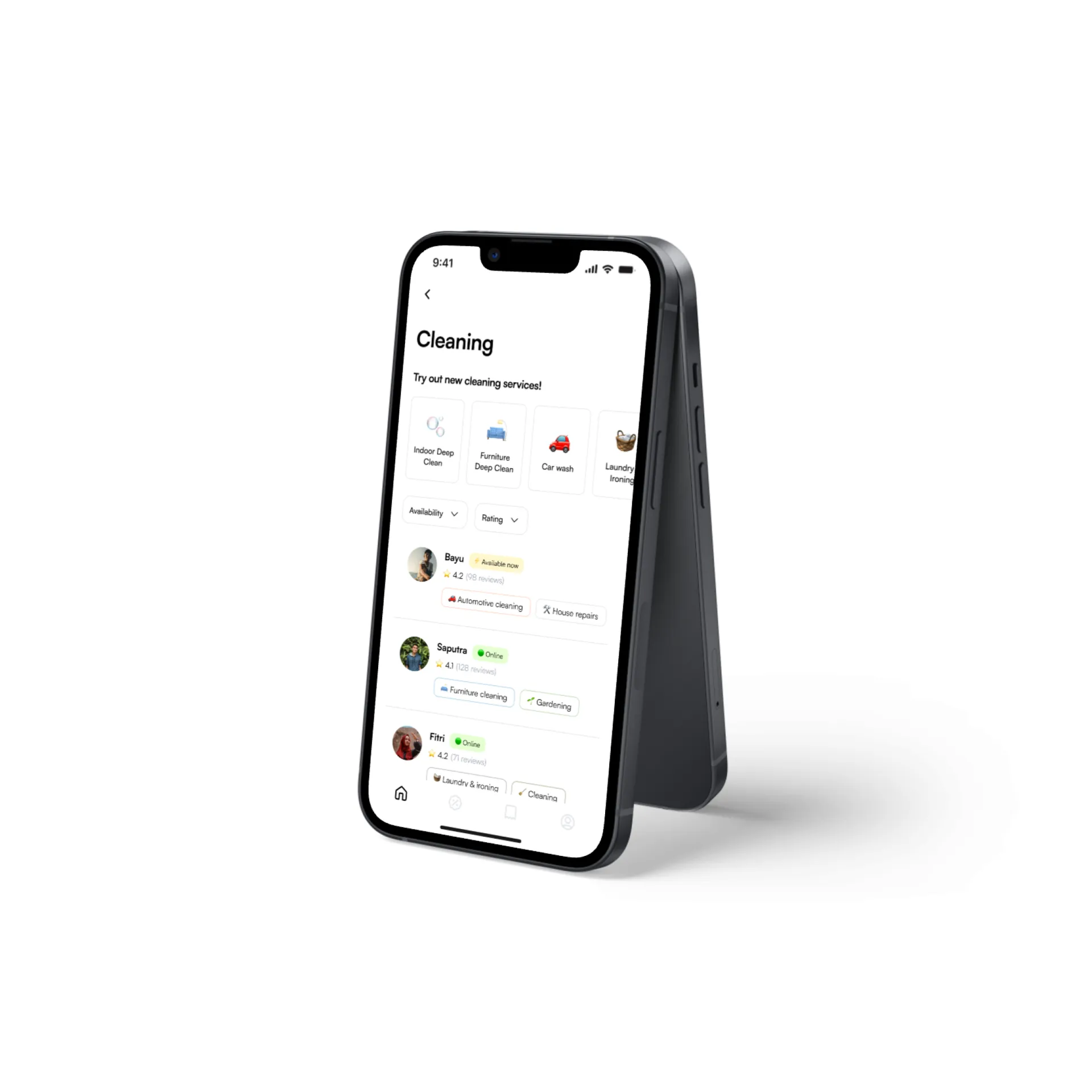 HelpU App: Connecting Users with Certified Household Helpers