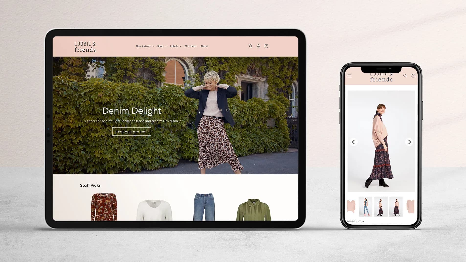 Shopify Ecommerce Website and POS Integration for Loobie & Friends