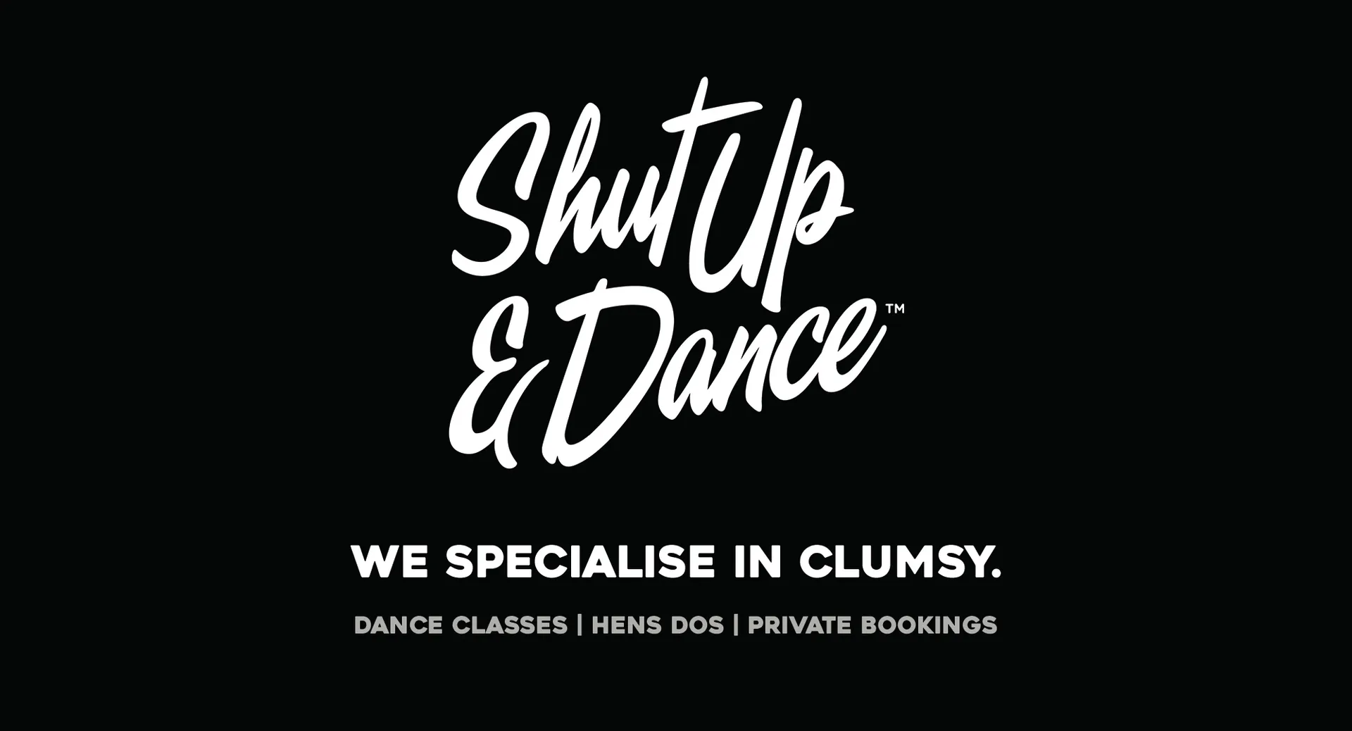 Brand Development and Marketing for Shut Up & Dance