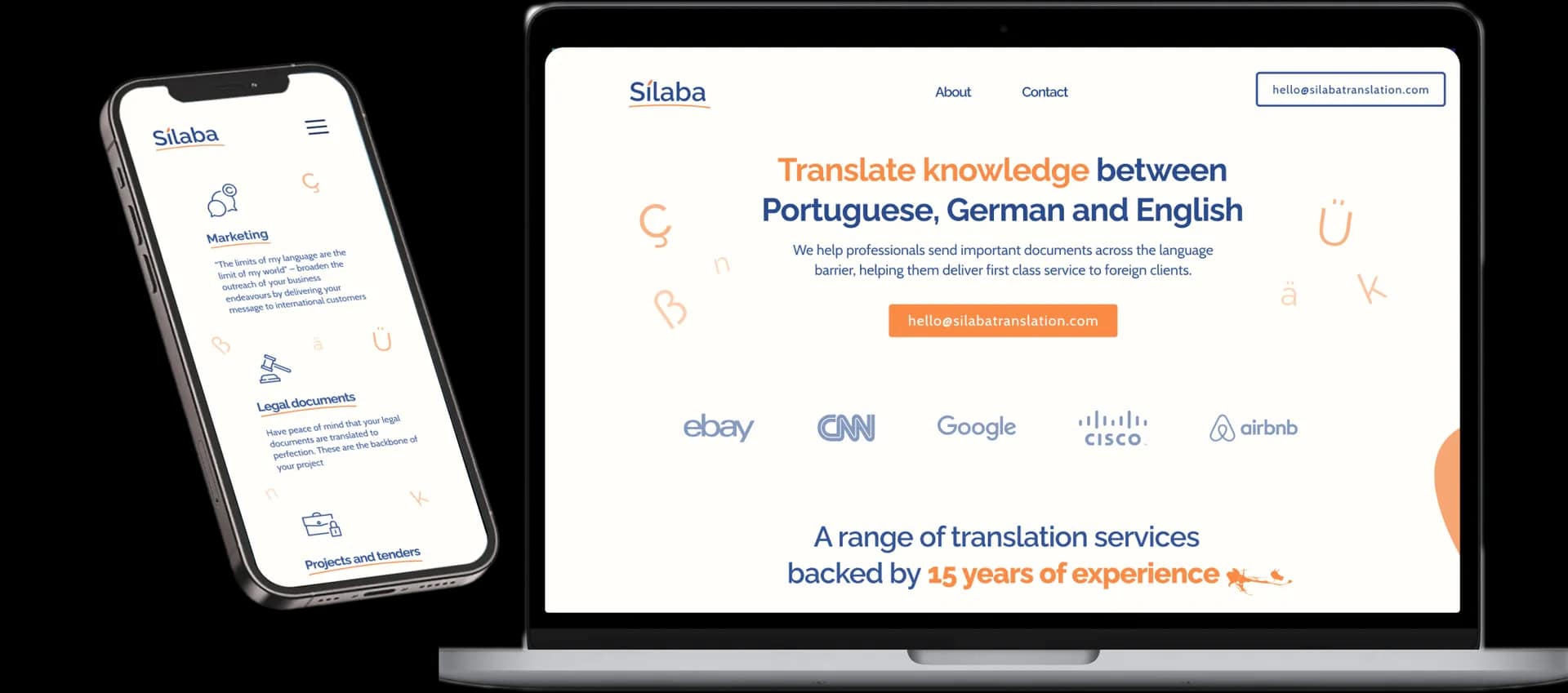 Branding and Website Development for Silaba Translation Service