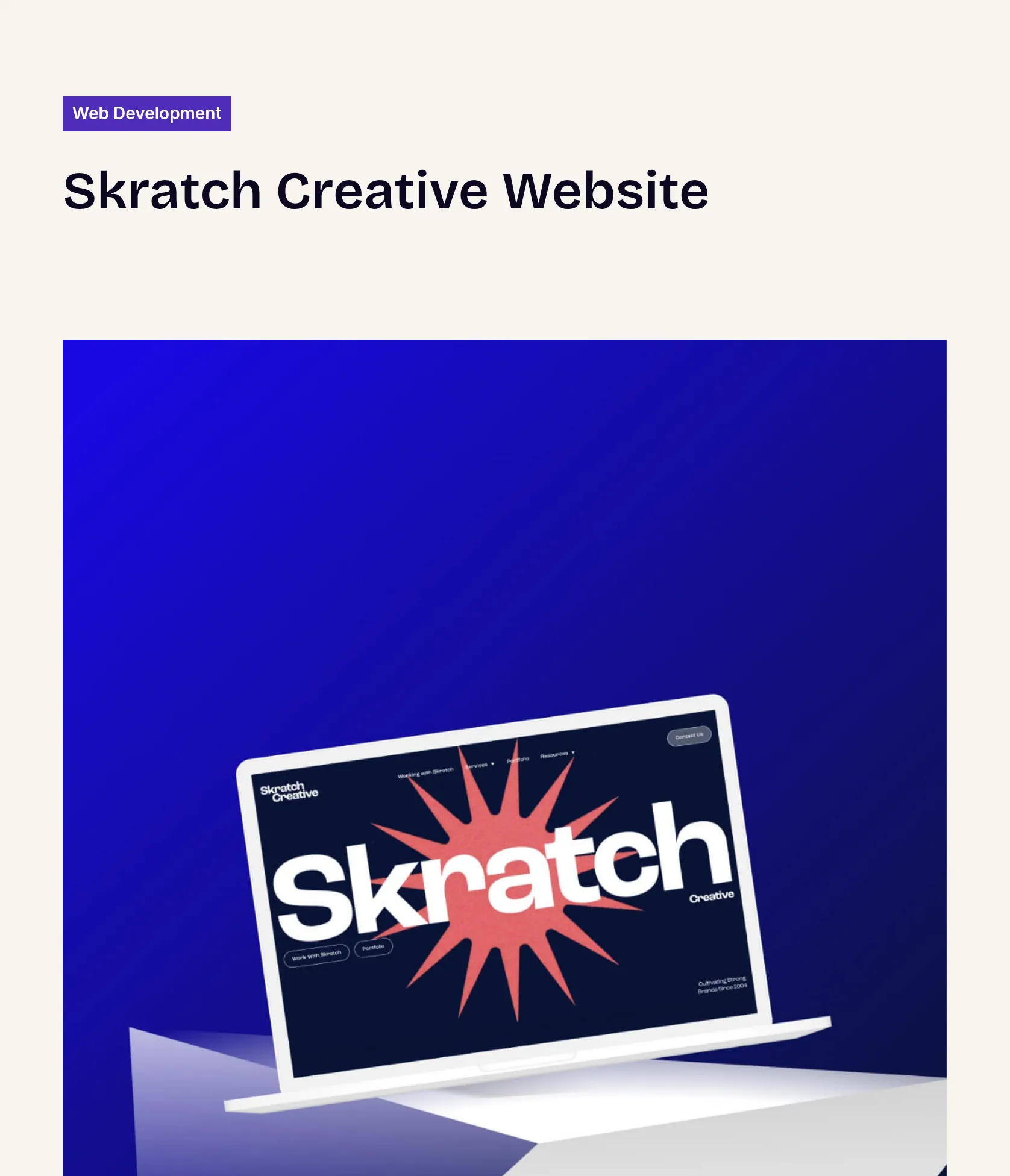 Webflow Development for US Creative Agency