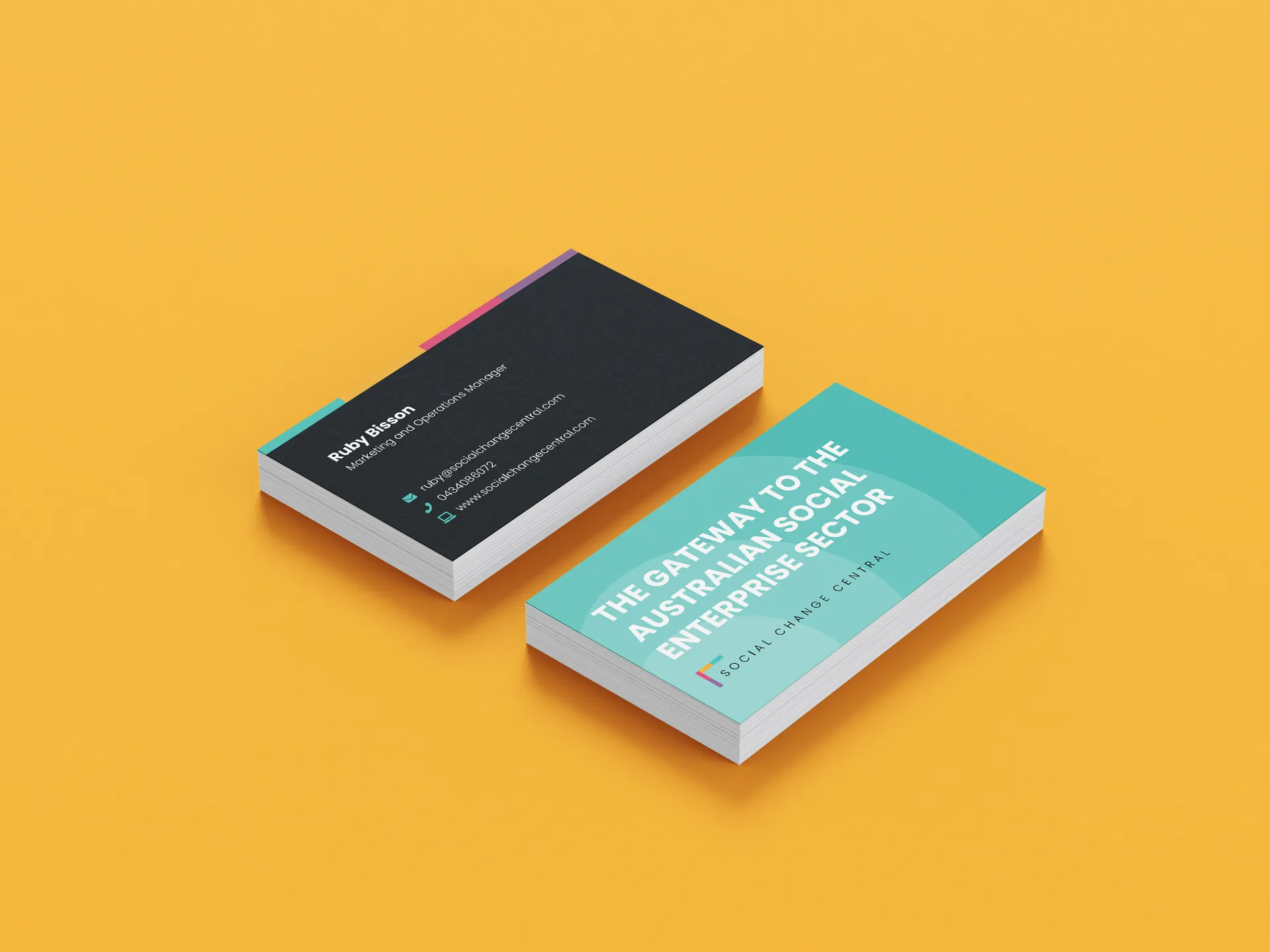 Branding Collateral and Digital Illustrations for Social Change Central gallery 1