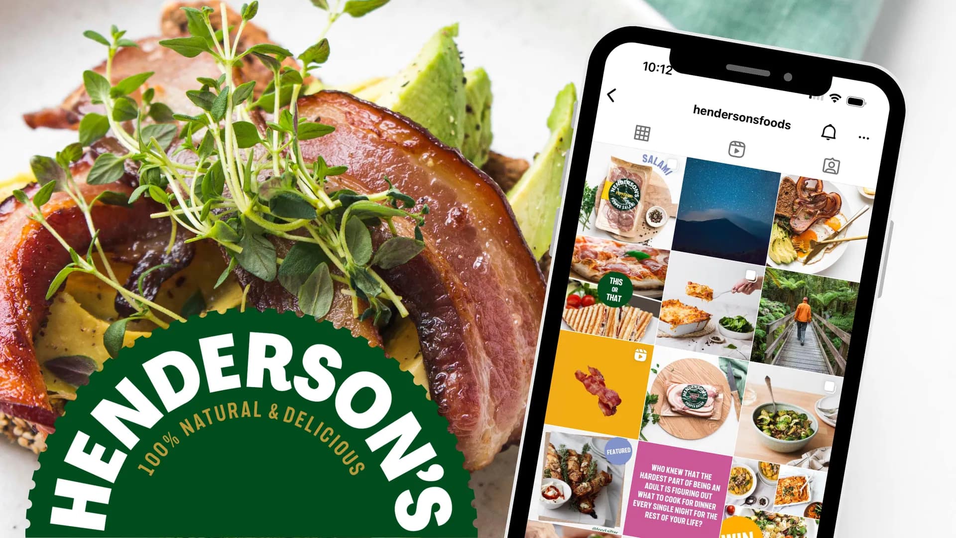 Driving Social Media Growth for Henderson's Foods