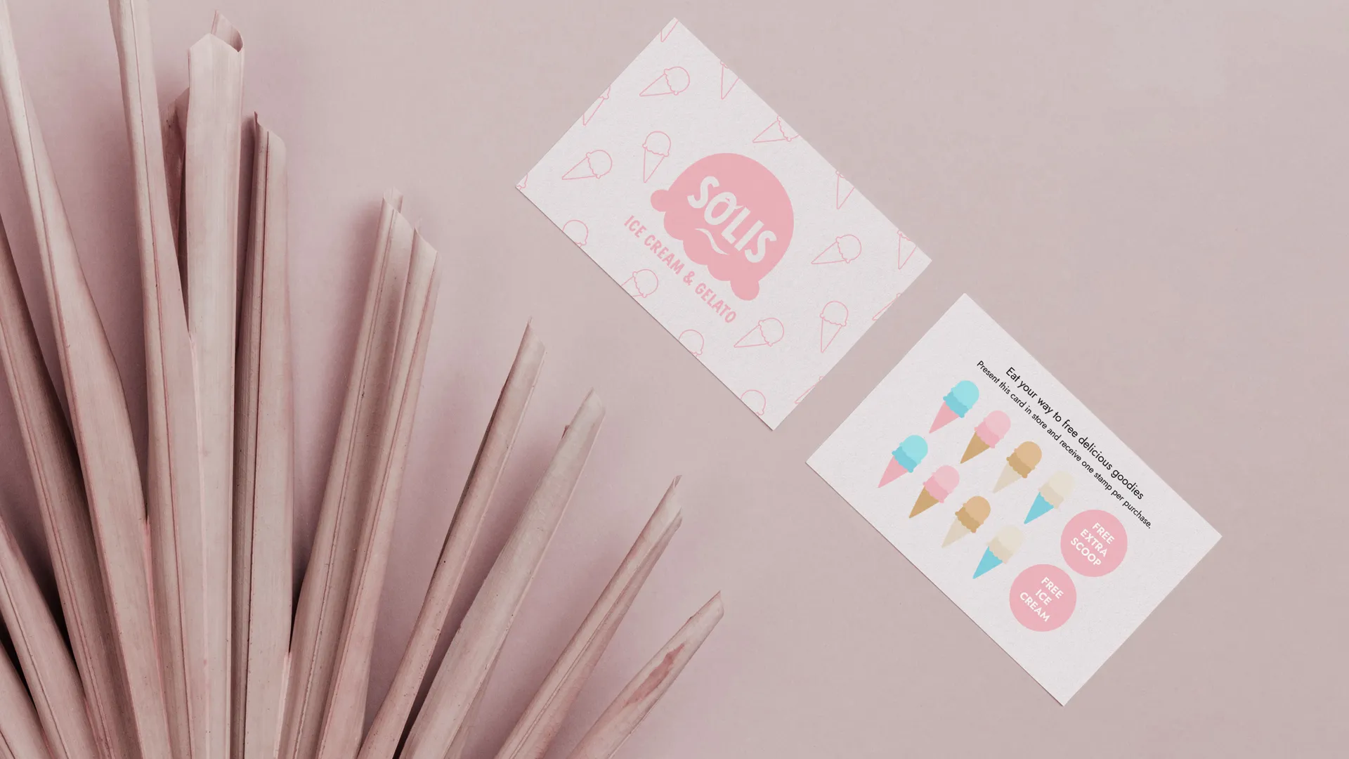 Brand Identity for Ice Cream & Gelato Store gallery 1