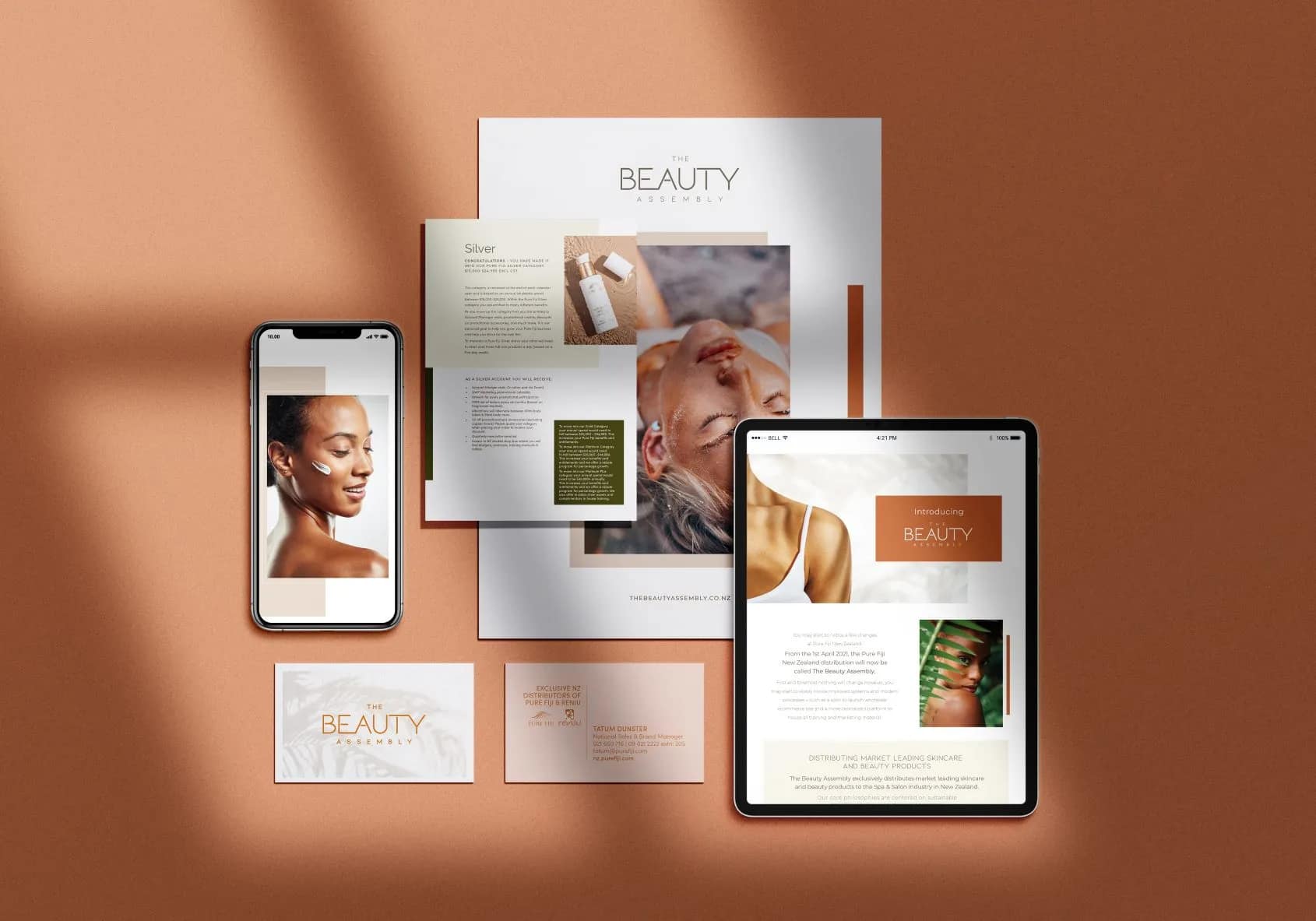 Brand Identity Creation for The Beauty Assembly