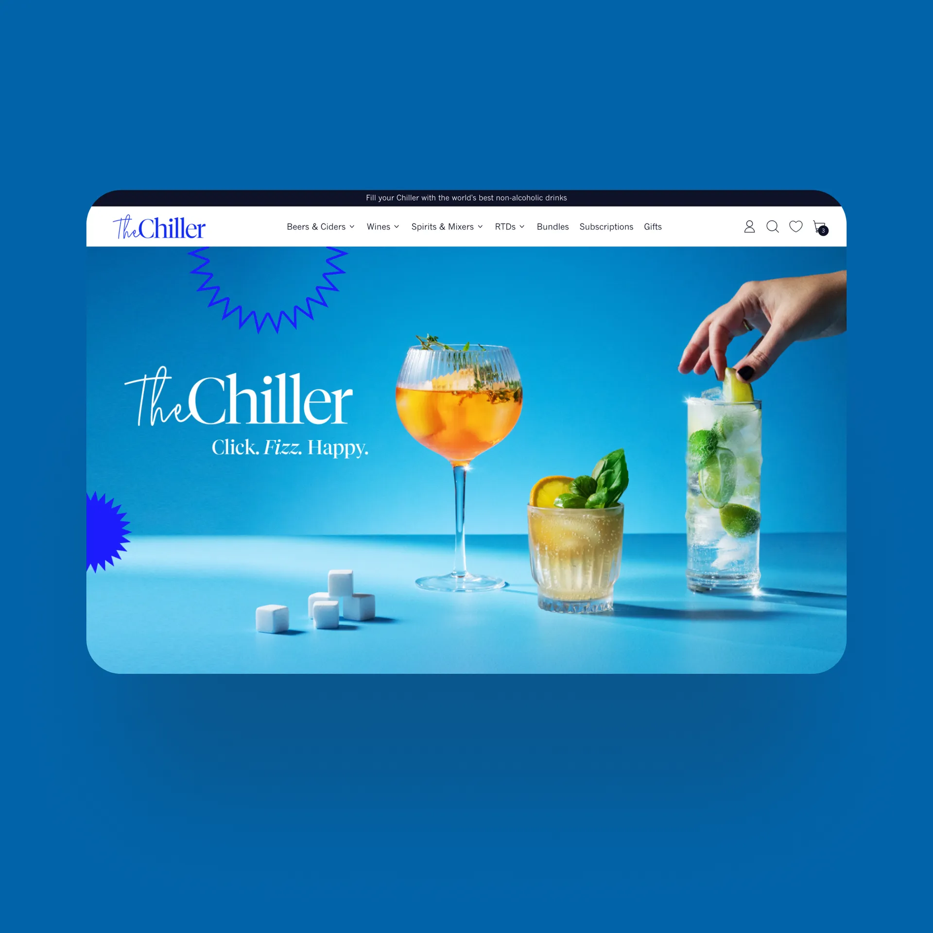 Ecommerce Store Launch for The Chiller on Shopify gallery 1