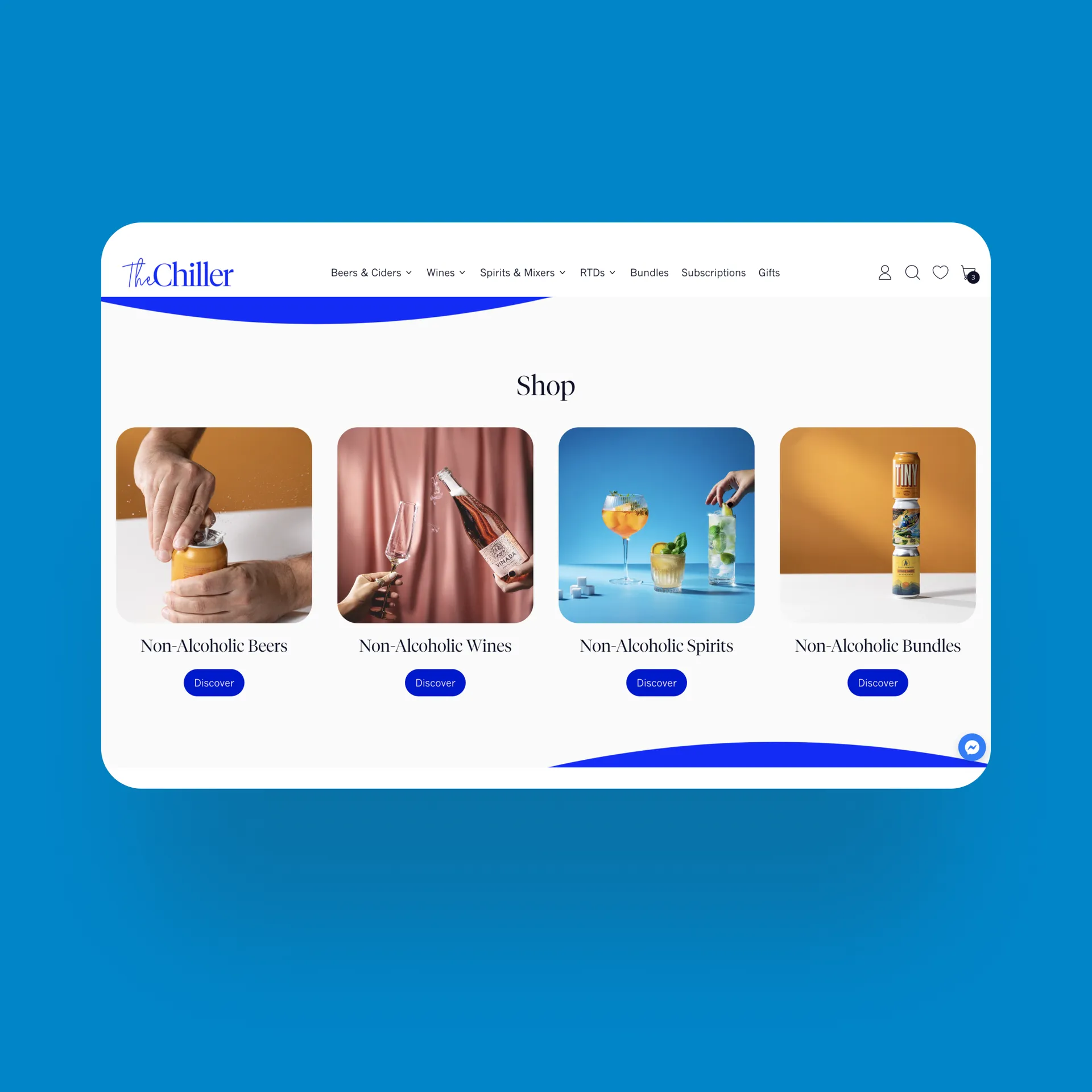 Ecommerce Store Launch for The Chiller on Shopify gallery 3