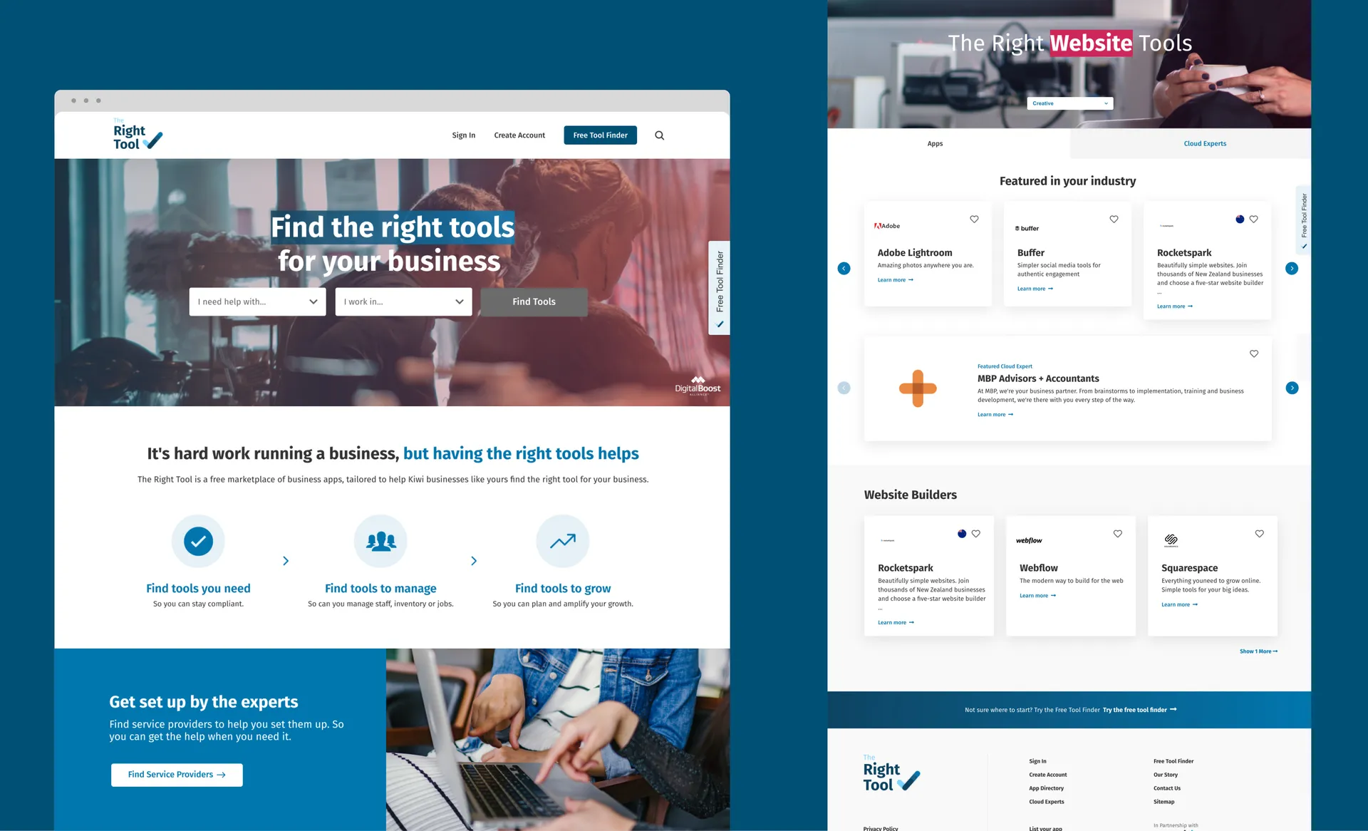 The Right Tool: Kiwi Business App Marketplace Platform gallery 4