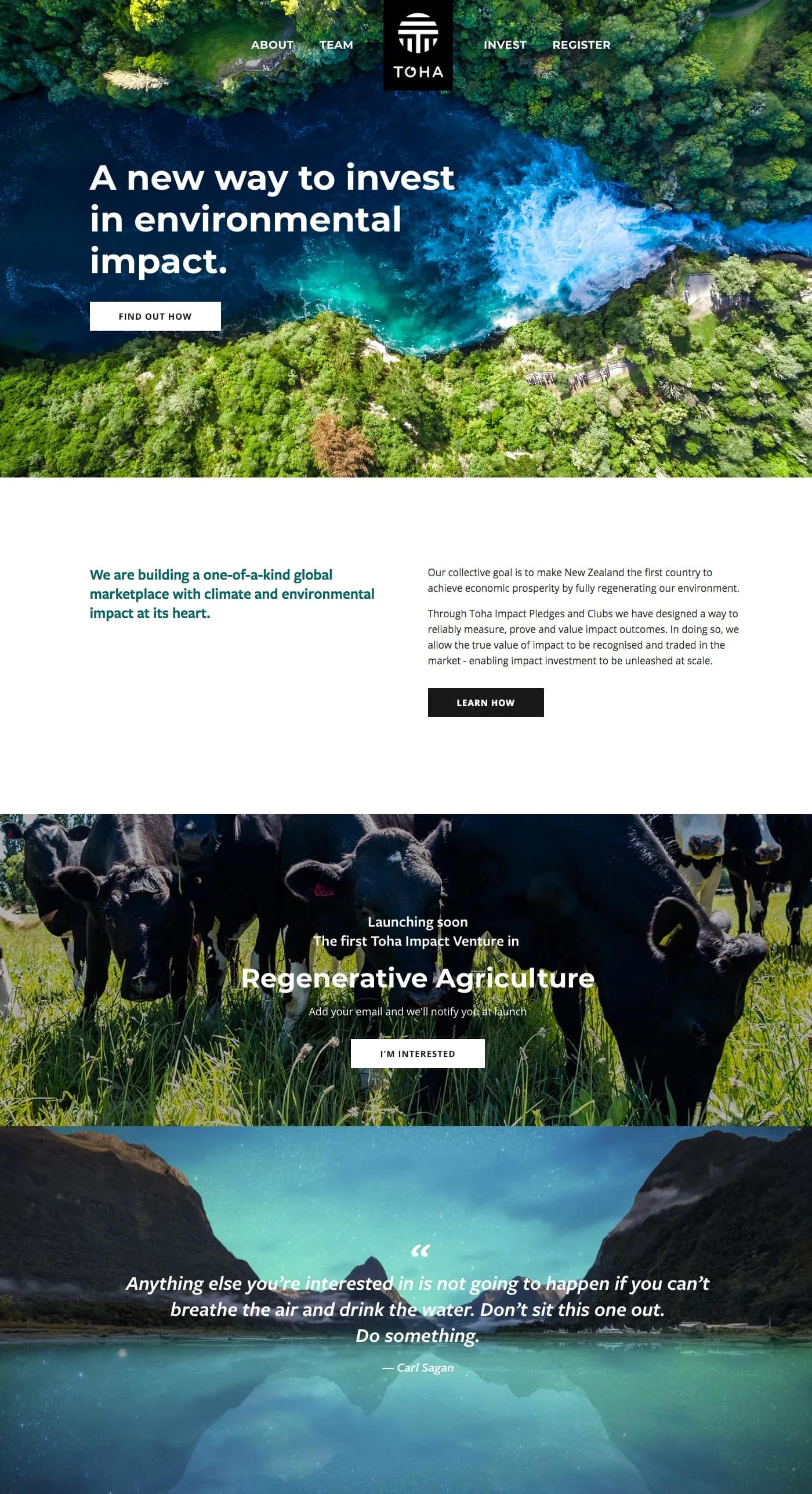 Brand Story Website for Toha on Squarespace gallery 2