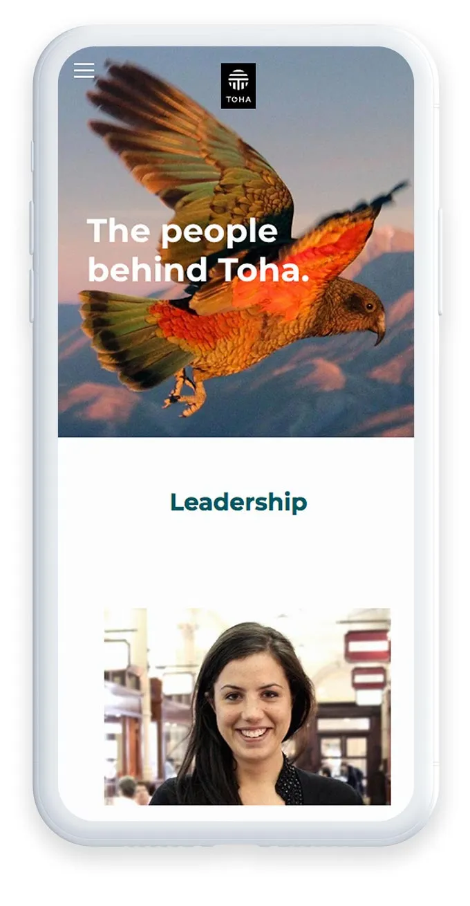 Brand Story Website for Toha on Squarespace gallery 4