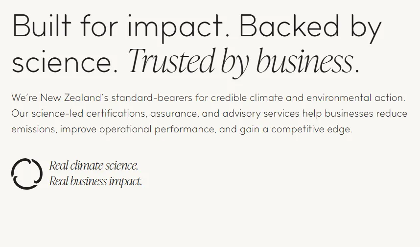 Content Audit and Editing for Toitū Envirocare Website