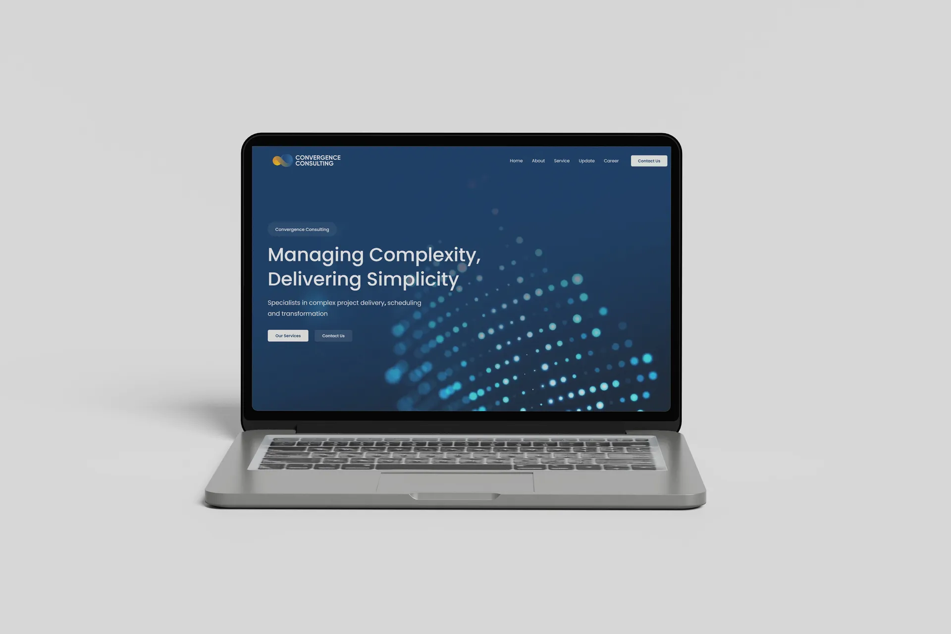 Branding and Website Design for Convergence Consulting
