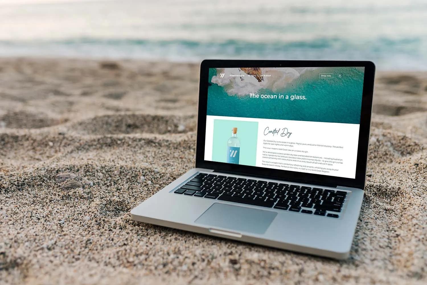 E-commerce Website for Two Tales Gin Boutique Beverages