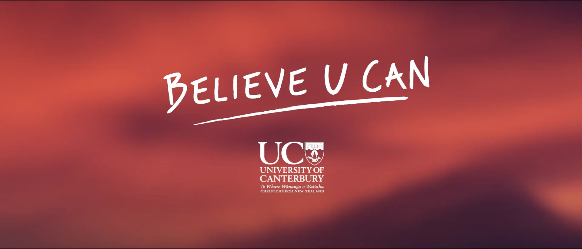 Believe U Can: Gen Z Brand Campaign for University of Canterbury