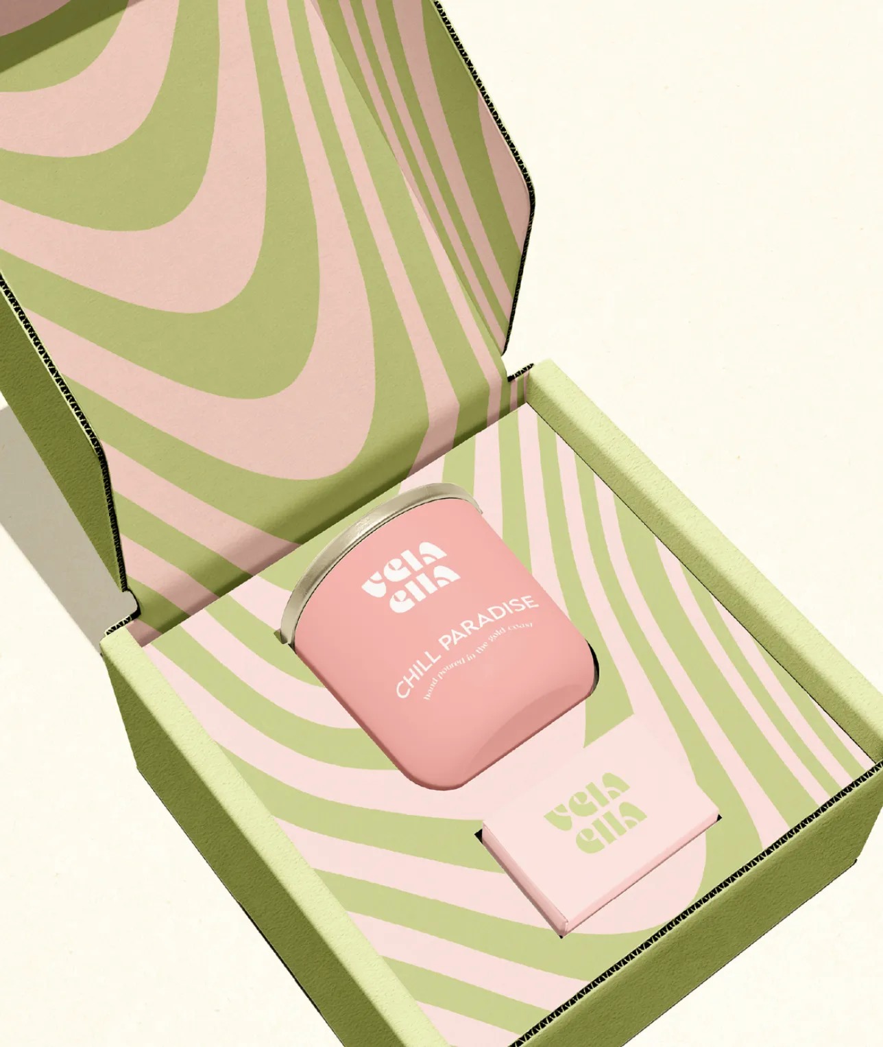 Brand Development for Vela Ella Candle Collection