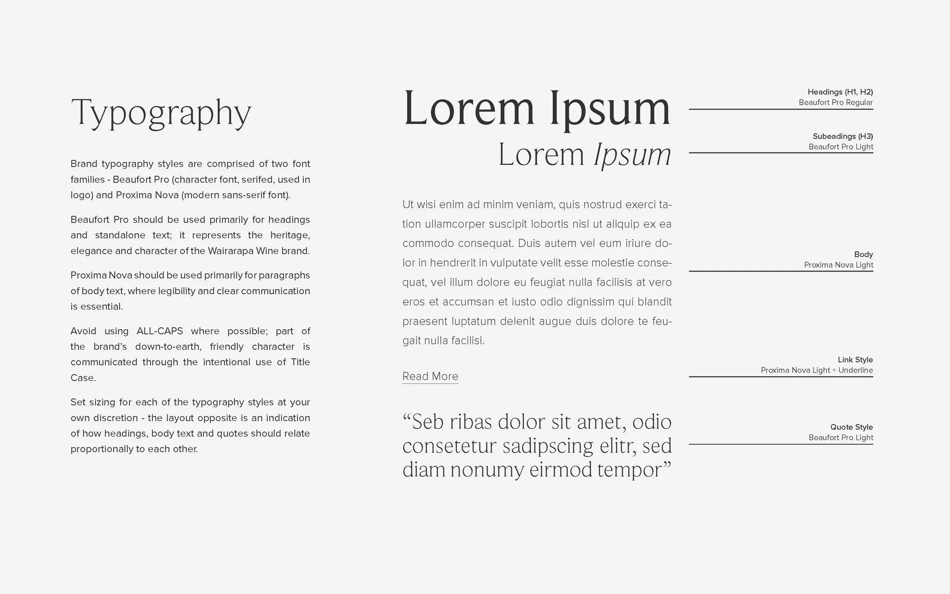 Brand Identity Design for Wairarapa Wine Region gallery 3