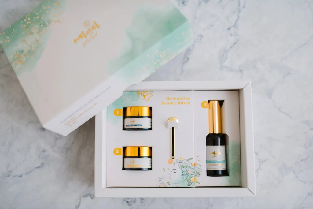 Luxury Skincare Packaging & Brand Asset Design for Amanda’s Plant-Based Line