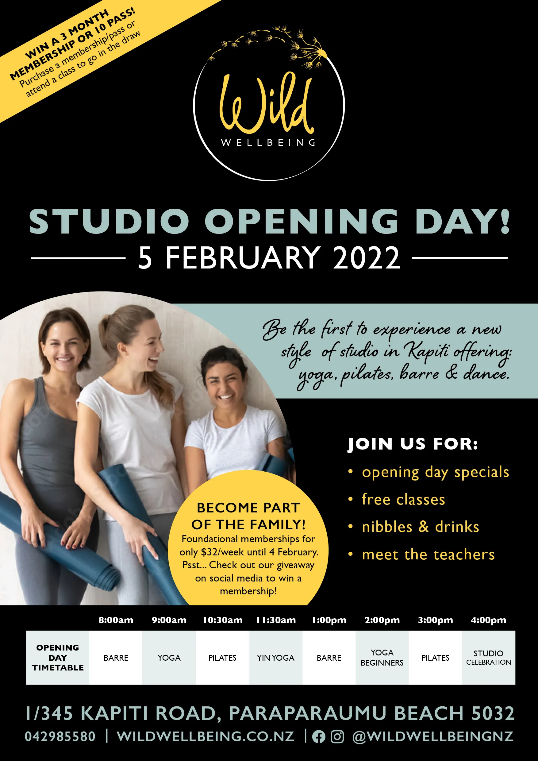 Brand Identity and Marketing Collateral for Wild Wellbeing gallery 2