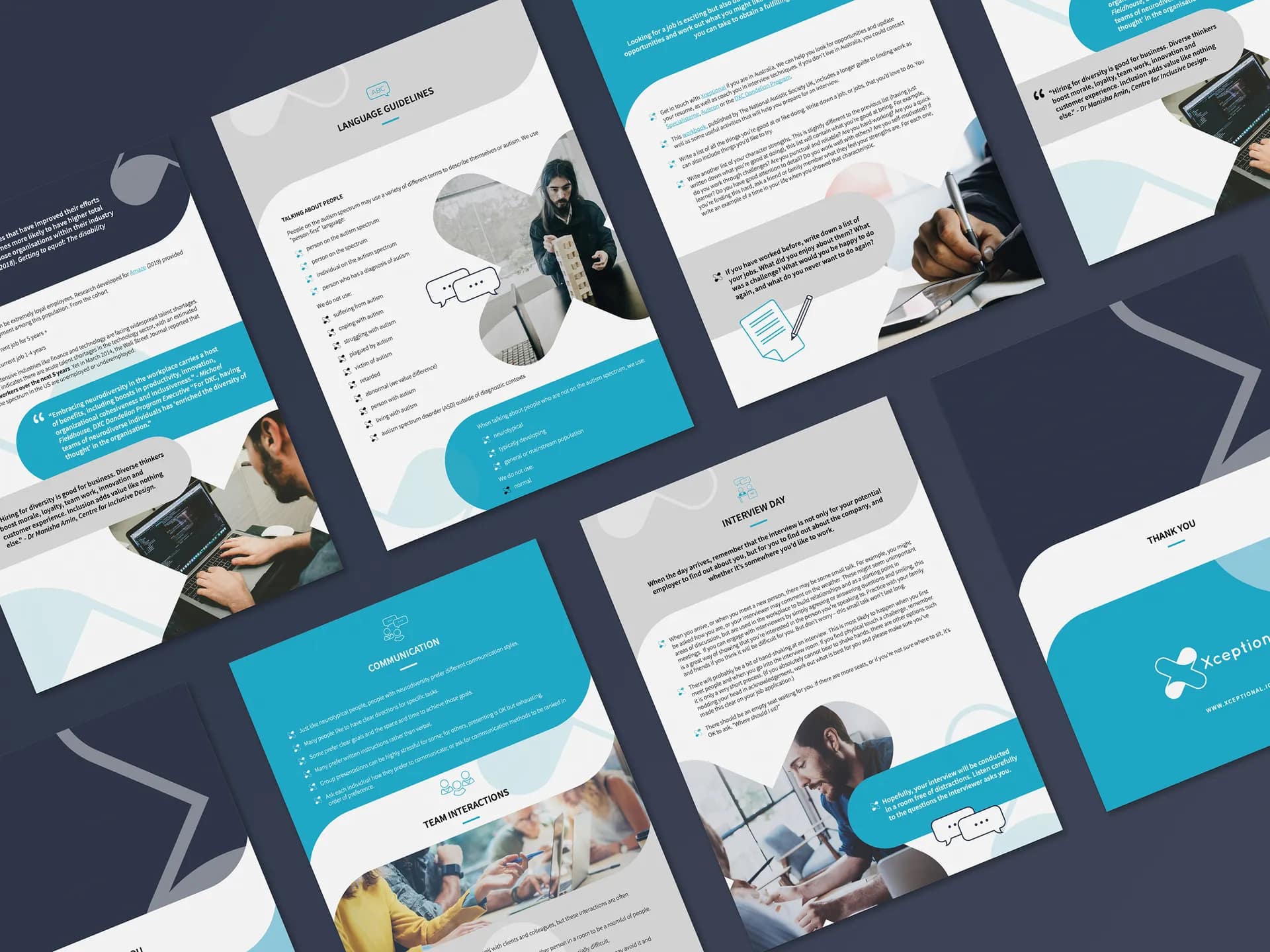 Digital eBook Design for Xceptional’s Neurodiversity Resources