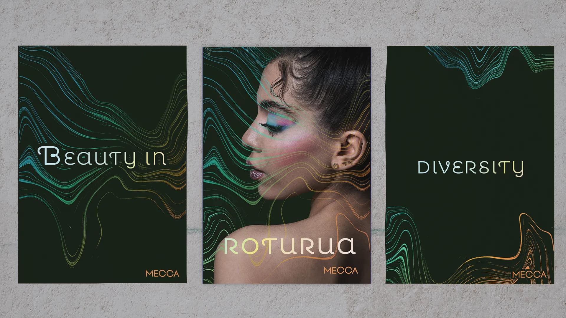 Eyeshadow palette Product Launch Design (Concept Project)