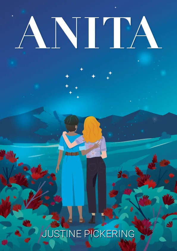 Illustrated Book Cover for Young Adult Novel 'Matariki Skies'
